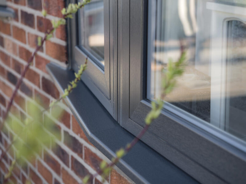 Grey Windows and Doors