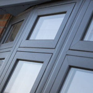 Grey uPVC Windows
