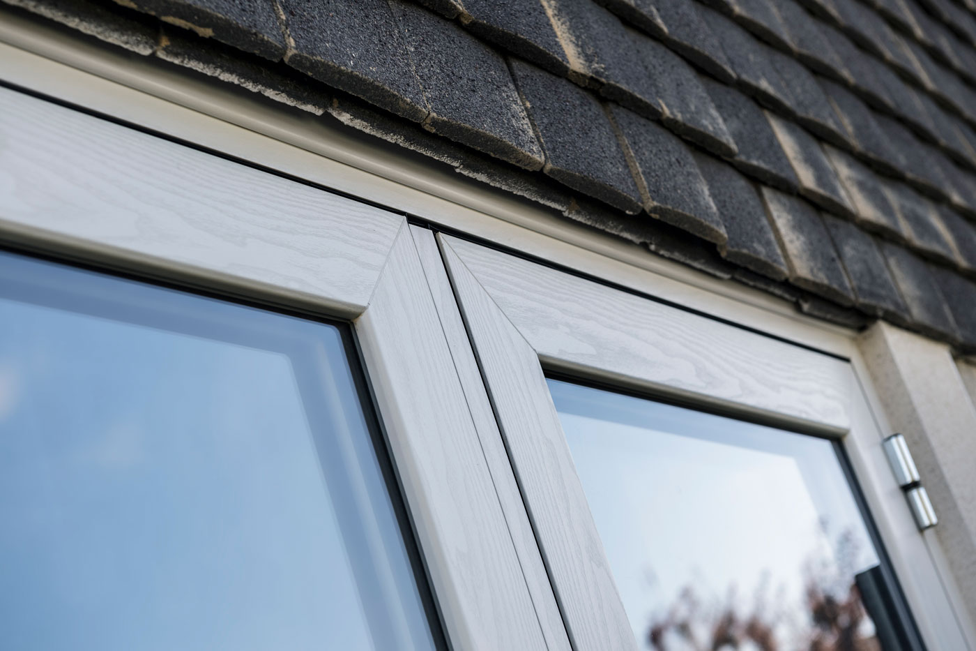 Detailed Heritage Flush Door Close Up