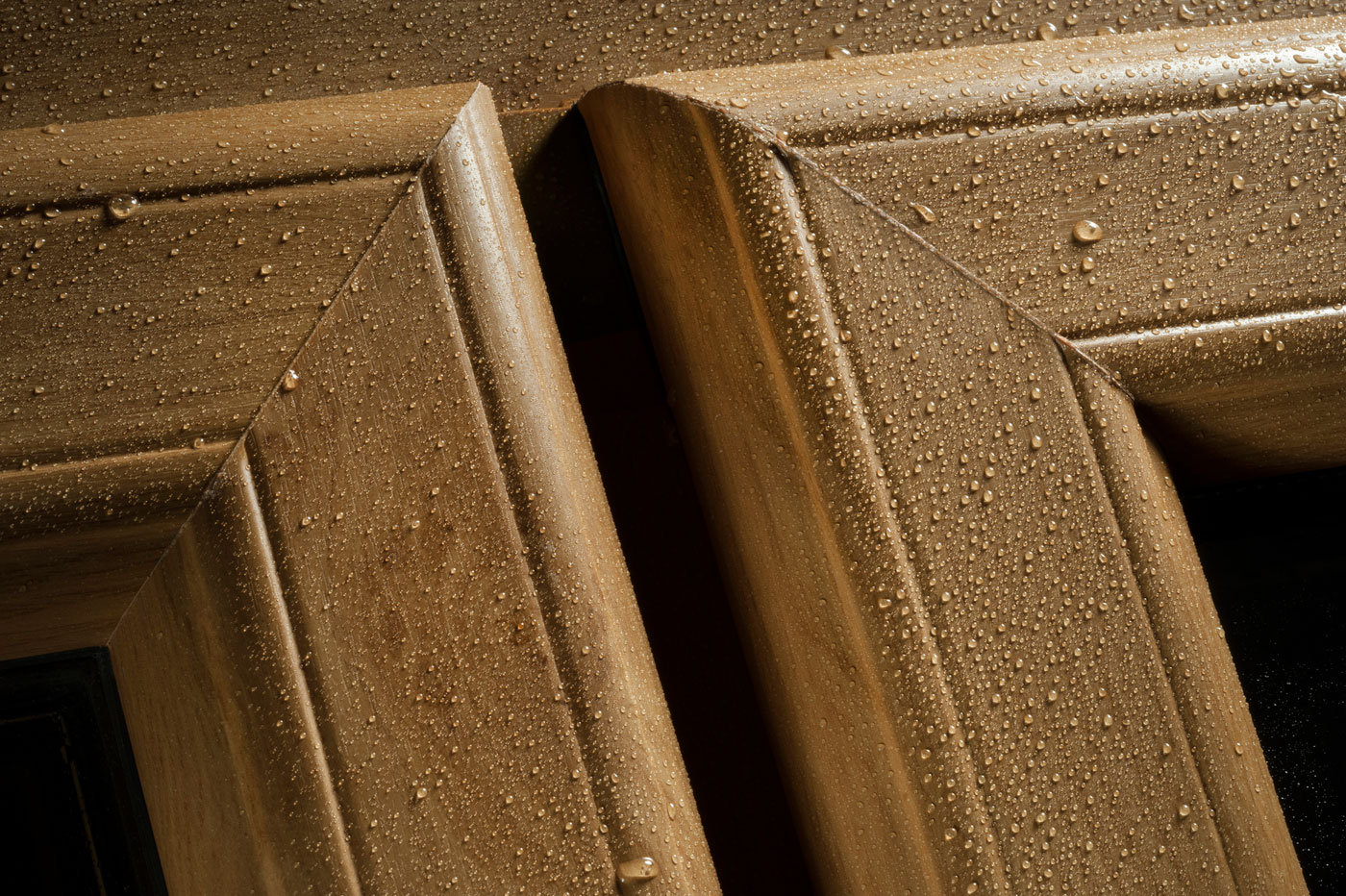 Close Up of Deceuninck Sculptured Sash Window