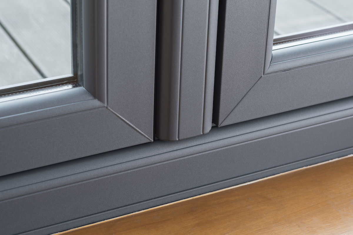 grey upvc window design