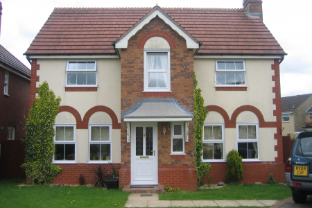 Chamfered Sash Window